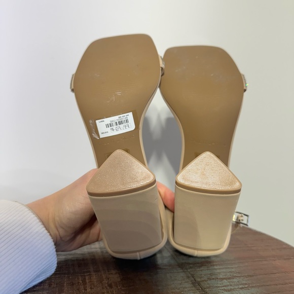 Call it Spring Luisa High heel sandals in nude with sparkle detail Size 7 - Picture 7 of 10
